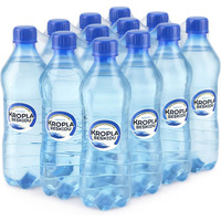 Woda KROPLA BESKIDU gazowana 0.5L butelka PET zgrzewka 12 szt. KAUCJA