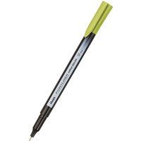 Cienkopis pointliner colour, limonkowy z tuszem na bazie wody, S40-K2 PENTEL