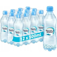 Woda KROPLA BESKIDU niegazowana 0.5L butelka PET zgrzewka 12 szt. KAUCJA