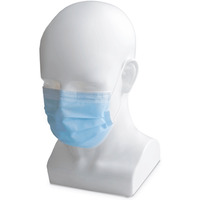 Maseczki medyczne 50szt niebieska 3-warstwy TYP II CE MERCATOR