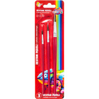 Zestaw p�dzli 3 sztuki z w�osia naturalnego nr: 2, 6, 12 Sweet Colours 60744 OTOCKI