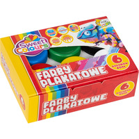 Farby plakatowe 6 kolor�w 20ml Sweet Colours 00454 OTOCKI