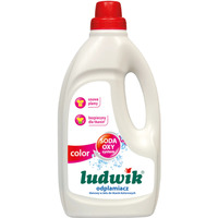 LUDWIK Odplamiacz tlenowy OXY system, w �elu do tkanin kolorowych, 1L, 19124