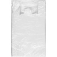 Reklam�wka SARANTIS, HDPE, standard, 28/7/48 cm, 9 mikr., 200 szt., bia�a