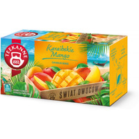 Herbata TEEKANNE World Of Fruits, karaibskie mango, 20 kopert