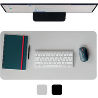 Sk�rzana mata Leitz na biurko, 700 x 360 mm, jasnoszara53850085