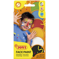 Farby do malowania twarzy JOVI, 6x8ml, mix kolor�w