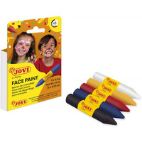 Kredki do malowania twarzy JOVI, 5 szt., mix kolor�w