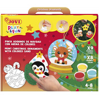 Zestaw do malowania piaskiem JOVI Play&Fun, Bo�e Narodzenie