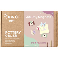 Zestaw do tworzenia ceramiki JOVI DIY, bez wypalania, magnesy
