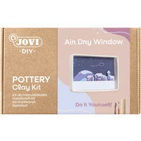 Zestaw do tworzenia ceramiki JOVI DIY, bez wypalania, okno