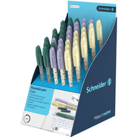 Display pi�r wiecznych SCHNEIDER Zippi, 40 szt., mix kolor�w