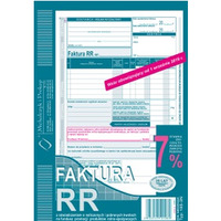 185-3N Faktura VAT RR A5 80kartek MICHALCZYK i PROKOP