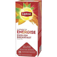 Herbata LIPTON Classic English Breakfast (25 kopert fol.) ENERGISE