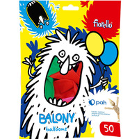 Balon 12 pastel mix Fiorello 50szt 170-2658