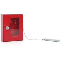 Szafka BHP na klucze ewaukacyjne Q-CONNECT, 120x40x150mm, czerwona