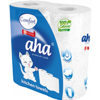 R�cznik w roli AHA COMFORT 3 warstwy (2 rolki) bia�y