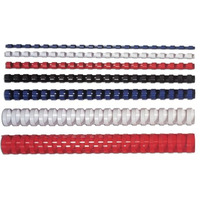 Grzbiety plastikowe 25mm czarne 53485 (50) FELLOWES