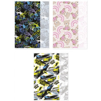 Zeszyt szkolny GIMBOO, A4, w 3 linie, 32 kart., 70gsm, mix wzor�w