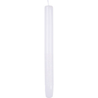 �wieca sto�owa DONAU HOME Onyx, 22x250mm, 4 szt., bia�y