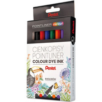 Zestawy POINTLINER colour 6 szt. S40-ST6PL Pentel