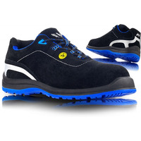 P�buty ochronne VM FOOTWEAR Rimini 2185-S1P ESD, rozm. 48, czarno-niebieskie