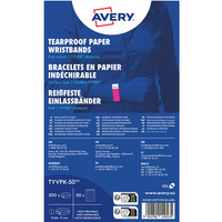 Opaski na r�k� Tyvek, 256 19 mm, r�owe neonowe, TYVPK50