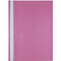 Skoroszyt OFFICE PRODUCTS, PP, A4, mi�kki, 100/170mikr., r�owy