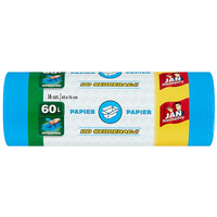 JAN NIEZB�DNY Worki HD Easy-pack niebieskie wi�zane 60l 16 szt. 40760