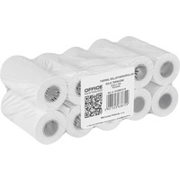 Rolki termiczne OFFICE PRODUCTS, 57mm x 10m, gr. 48 +/- 6, 10 szt., bia�e