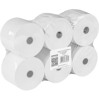 Rolki termiczne OFFICE PRODUCTS, 57mm x 100m, gr. 48 +/- 6, 6 szt., bia�e