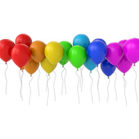 Balony 12 PASTELOWE, mix kolorw, 100 szt. FIORELLO 170-1681