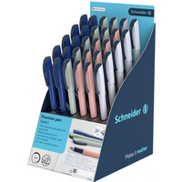 Display pi�r wiecznych SCHNEIDER Xpect, 30 szt, mix kolor�w