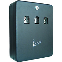 Popielniczka �cienna Q-CONNECT, 3l, czarna