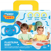 Zestaw plasteliny JOVI dla dzieci, 4x38g, mix kolor�w