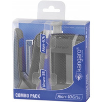 Zestaw zszywacz Nowa-35 + dziurkacz Aion-10G, pude�ko z zawieszk�, metaliczny szary