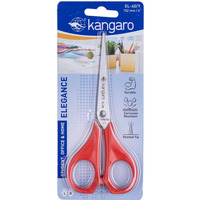 No�yczki biurowe KANGARO, 15 cm, blister, mix kolor�w