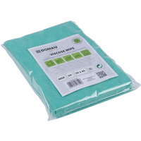 �cierka DONAU HOME, z wiskoz� 70%, sk�adana, max, 30x40cm, 10 szt., zielona
