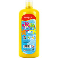 Farba akrylowa KEYROAD, 1000ml, butelka, ��ta