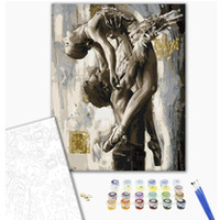 Malowanie po numerach BRUSHME, 40x50 cm, elegancki taniec, 1 szt., w pude�ku