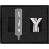 Przypinka MOLESKINE Y, srebrna