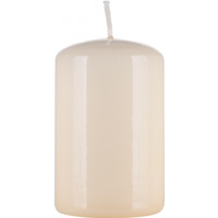 �wieca s�upek DONAU HOME Standard Gloss, 50x80mm, kremowy