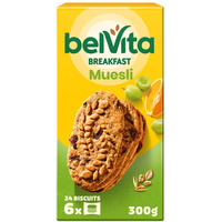 Ciasteczka owsiano-zbo�owe BELVITA z owocami MUSLI 300g