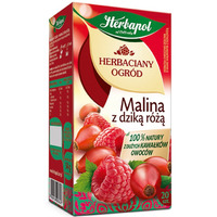 Herbata HERBAPOL HERBACIANY OGR�D Malina z Dzik� R� (20 saszetek)