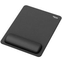 Podk�adka pod mysz i nadgarstek BREYTA XL, czarna, 100142560 FELLOWES