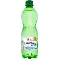 Woda STAROPOLANKA 0, 5L gazowana zgrzewka 12szt. KAUCJA