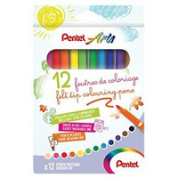 Flamastry Arts 12kol. SCS-12 PENTEL