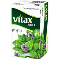 Herbata VITAX MI�TA 20t*1, 5g zio�owa bez zawieszki