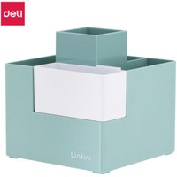 Organizer na biurko przybornik Deli EZ072, zielony, EZ072GR