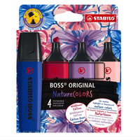 Zakre�lacz Stabilo BOSS Original NatureColors, Wildflower, 4 kolory, 70/411035